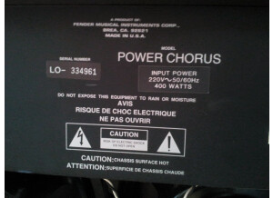 Fender Power Chorus 2x12 Stereo