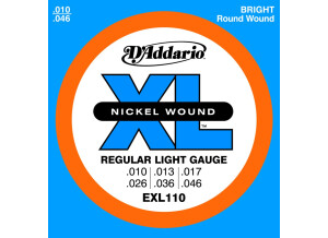 D'Addario EKXL110 10-46 Regular Light Reinforced