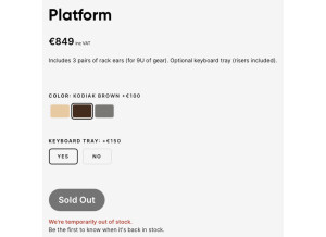 Output Platform Kodiak + Tray (Website Price)