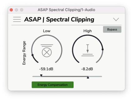 Ircam ASAP : spectral-clipping Ircam ASAP : spectral-clipping