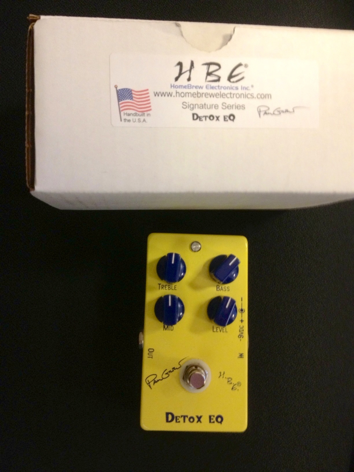 Pictures and images HomeBrew Electronics Detox EQ Paul Gilbert