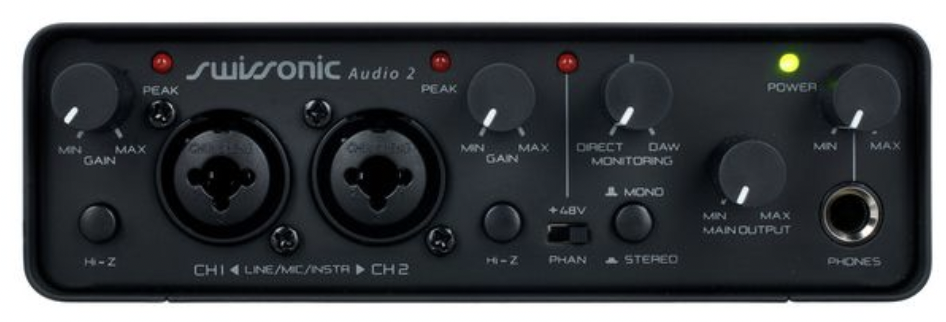 Swissonic Audio 2 : Audio 2 front