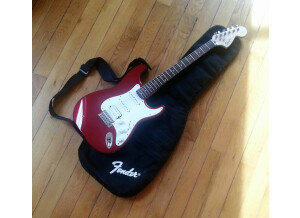 Squier Affinity Stratocaster - Metallic Red Maple