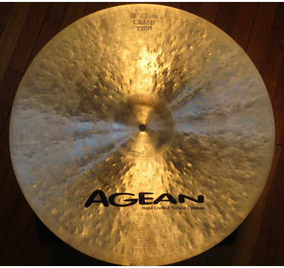 Agean Cymbals Custom Crash Thin 18" (80573)