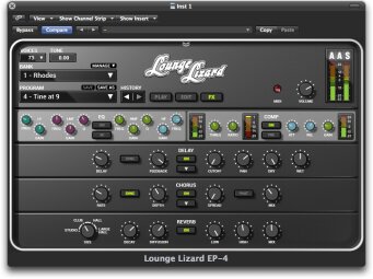 Applied Acoustic Systems Lounge Lizard 4 Applied Acoustic Systems Lounge Lizard 4