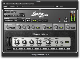 Applied Acoustic Systems Lounge Lizard 4 Applied Acoustic Systems Lounge Lizard 4