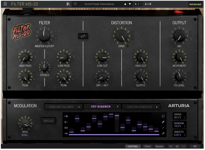Filter MS-20 Filter MS-20