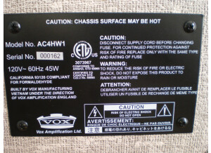 Vox AC4HW1 1X12"