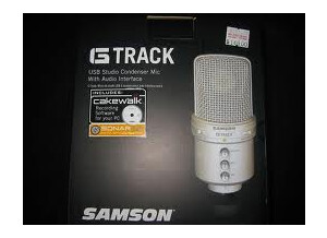 Samson Technologies G-Track Micro à condensateur large membrane USB