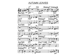 Autumn Leaves - theme et accords