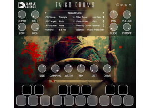 Taiko Drums Plug-In Version