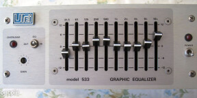 Urei 533 - Graphic EQ analogique 10 bandes a transformateurs