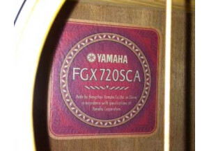 Yamaha FGX720SCA