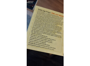 Golden Age Project Pre-573 MKII (65364)