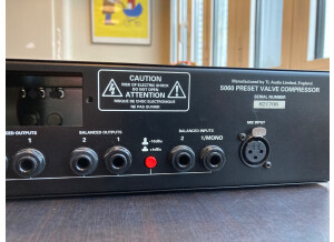 TL Audio 5060 Preset 2-Channel Tube Compressor (5612)