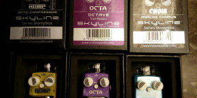 Vends 3 Hotone Skyline effects pedal dans boite origine.