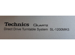 Technics SL-1200 MK5 (29704)