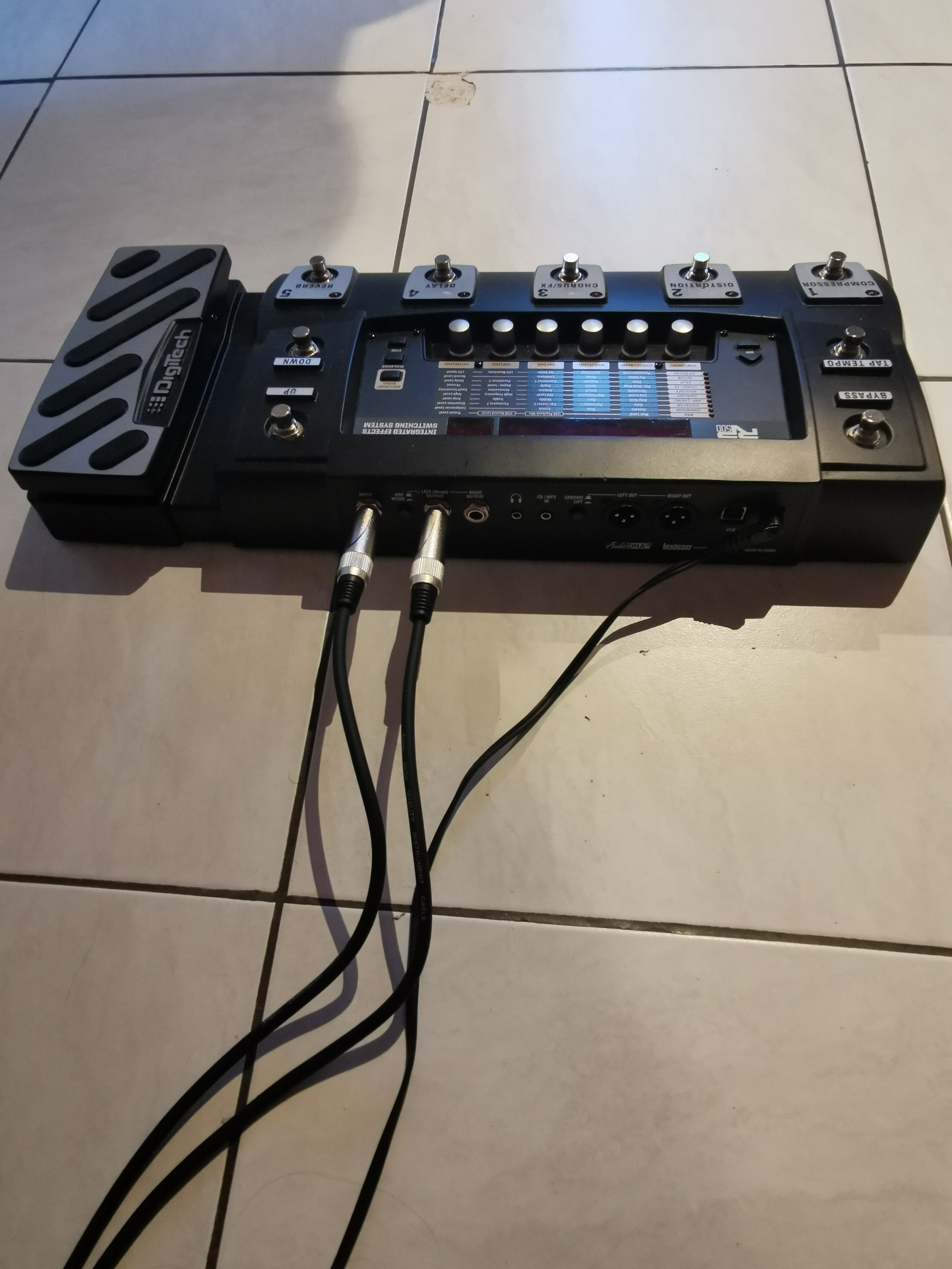 Pictures and images DigiTech RP500 - Audiofanzine