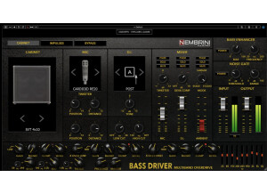Nembrini Audio Bass Driver Multiband Overdrive Bass Amplifier
