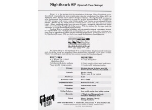 Gibson Nighthawk Special