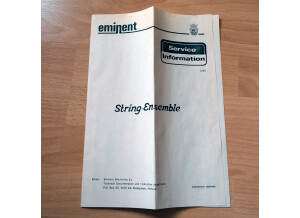 Eminent Solina String Ensemble (36102)