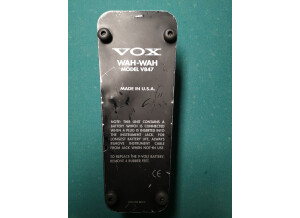 Vox V847 Wah-Wah Pedal [1994-2006] (41047)