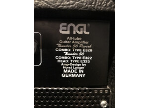 ENGL E325 Thunder 50 Head