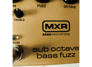 MXR M287 Sub Octave Bass Fuzz (74781)