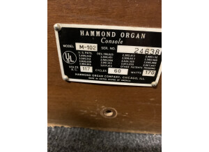 Hammond M101