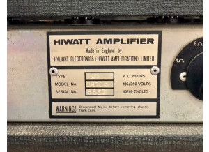 Hiwatt Custom 100 Head / DR-103 (76954)