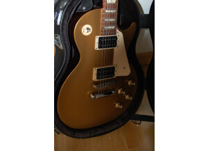 Gibson Les Paul Studio '50s Tribute Humbucker - Satin Gold Top Dark Back (9589)