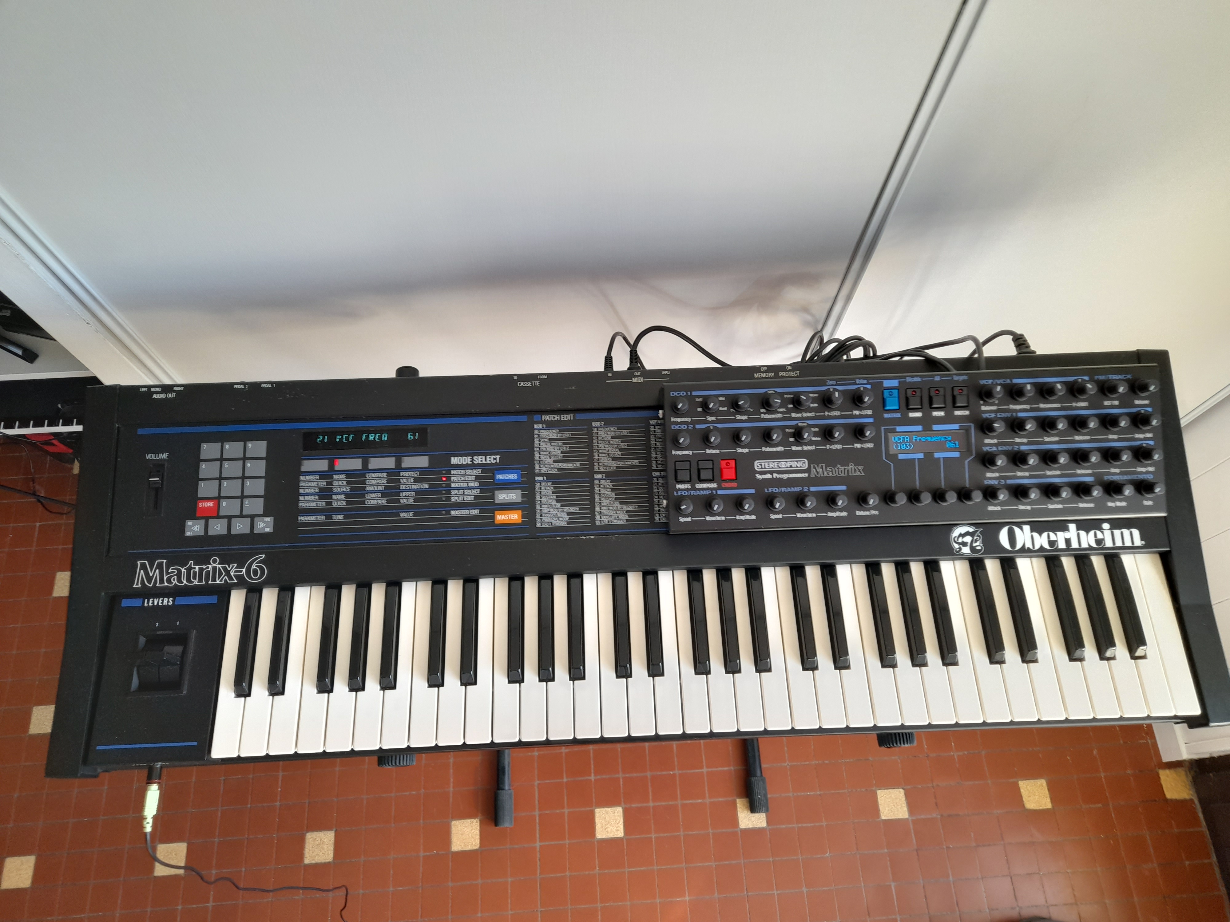 Stereoping Synth Programmer Matrix