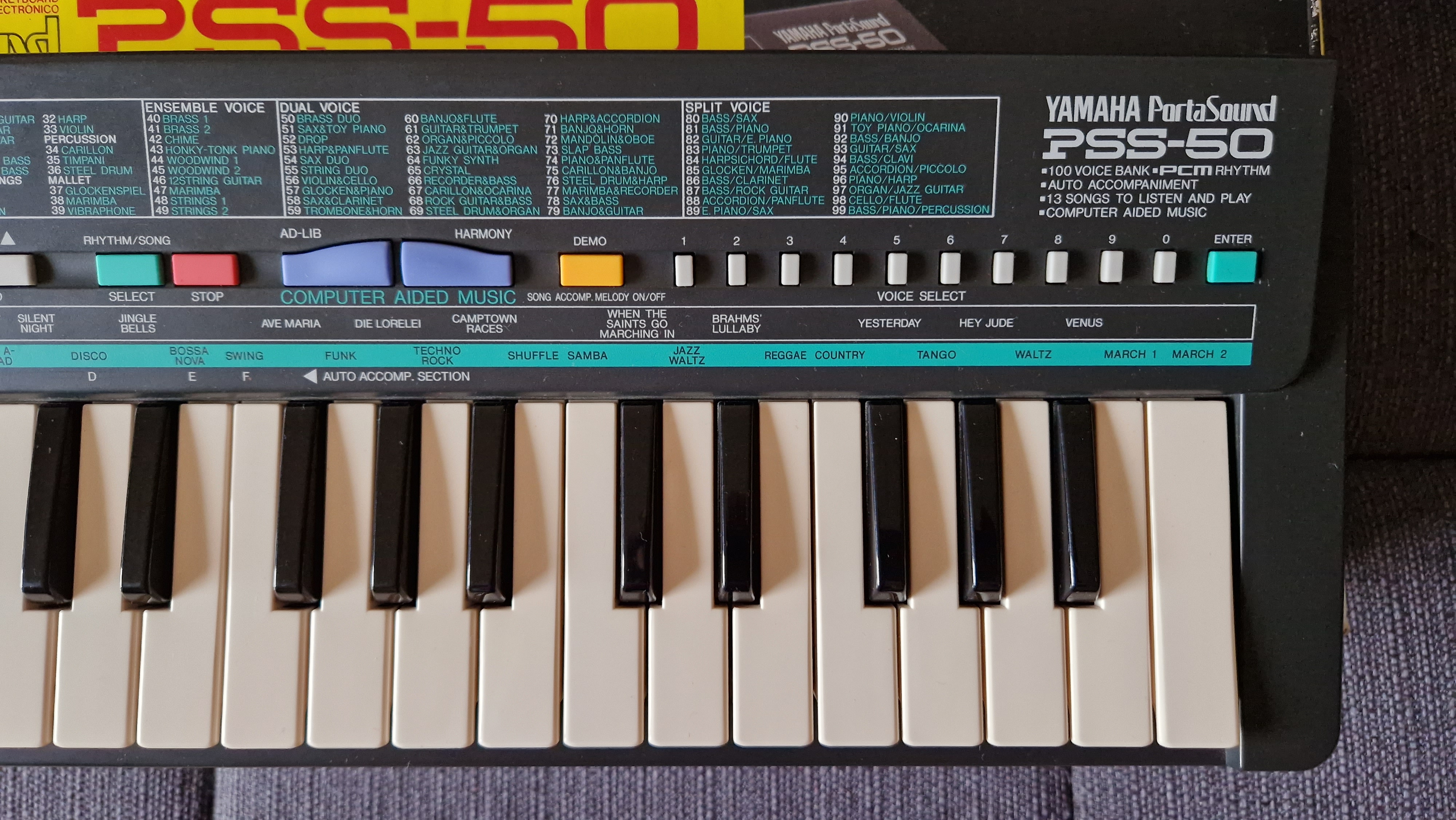 Pictures and images Yamaha PSS 50 Audiofanzine