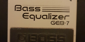 Boss Equalizer GEB7