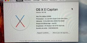 Mac Pro 3,1 2x2,8GHz Quad Xeon