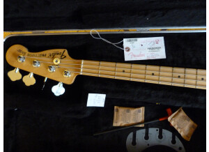 Fender American Deluxe Precision Bass Ash - Tobacco Sunburst Maple