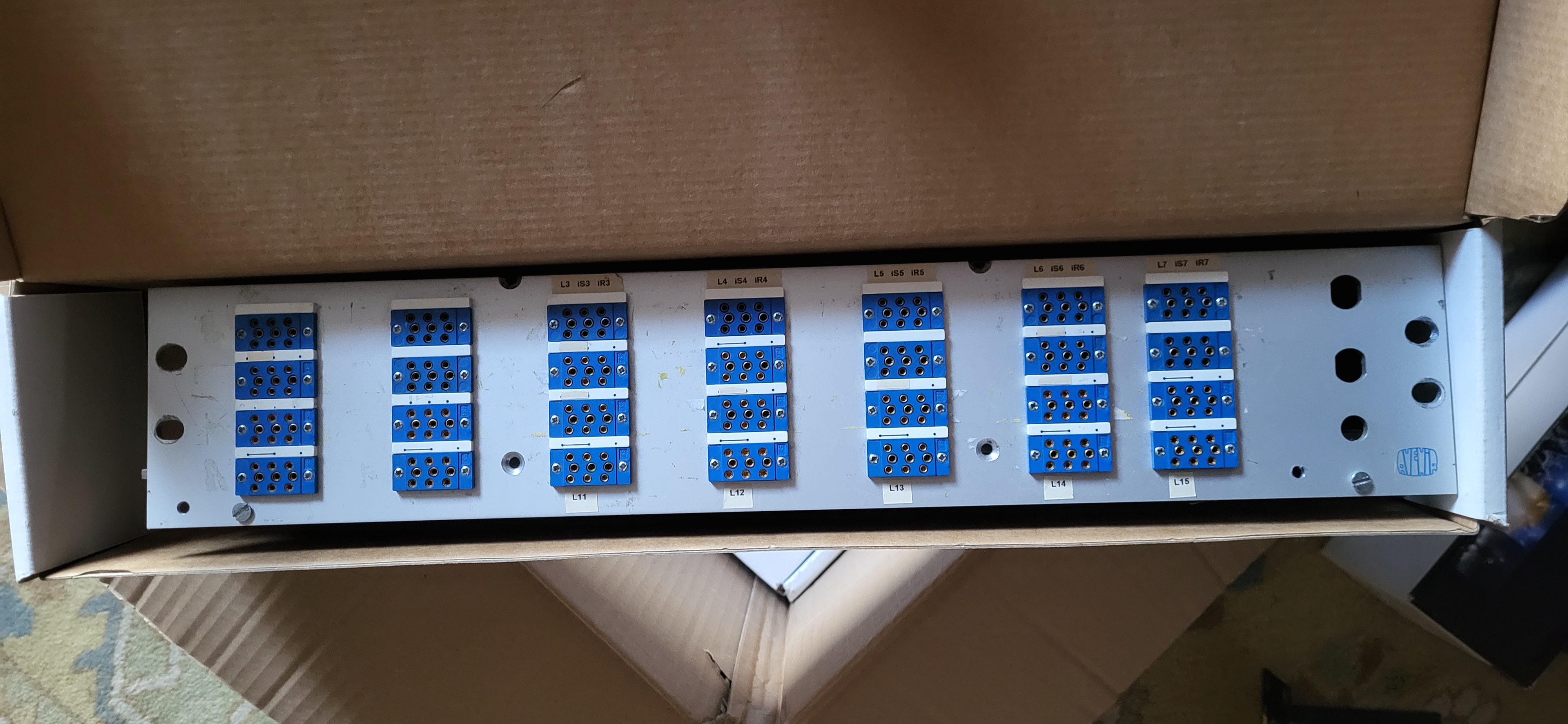 Patchbay FRB connecteurs or