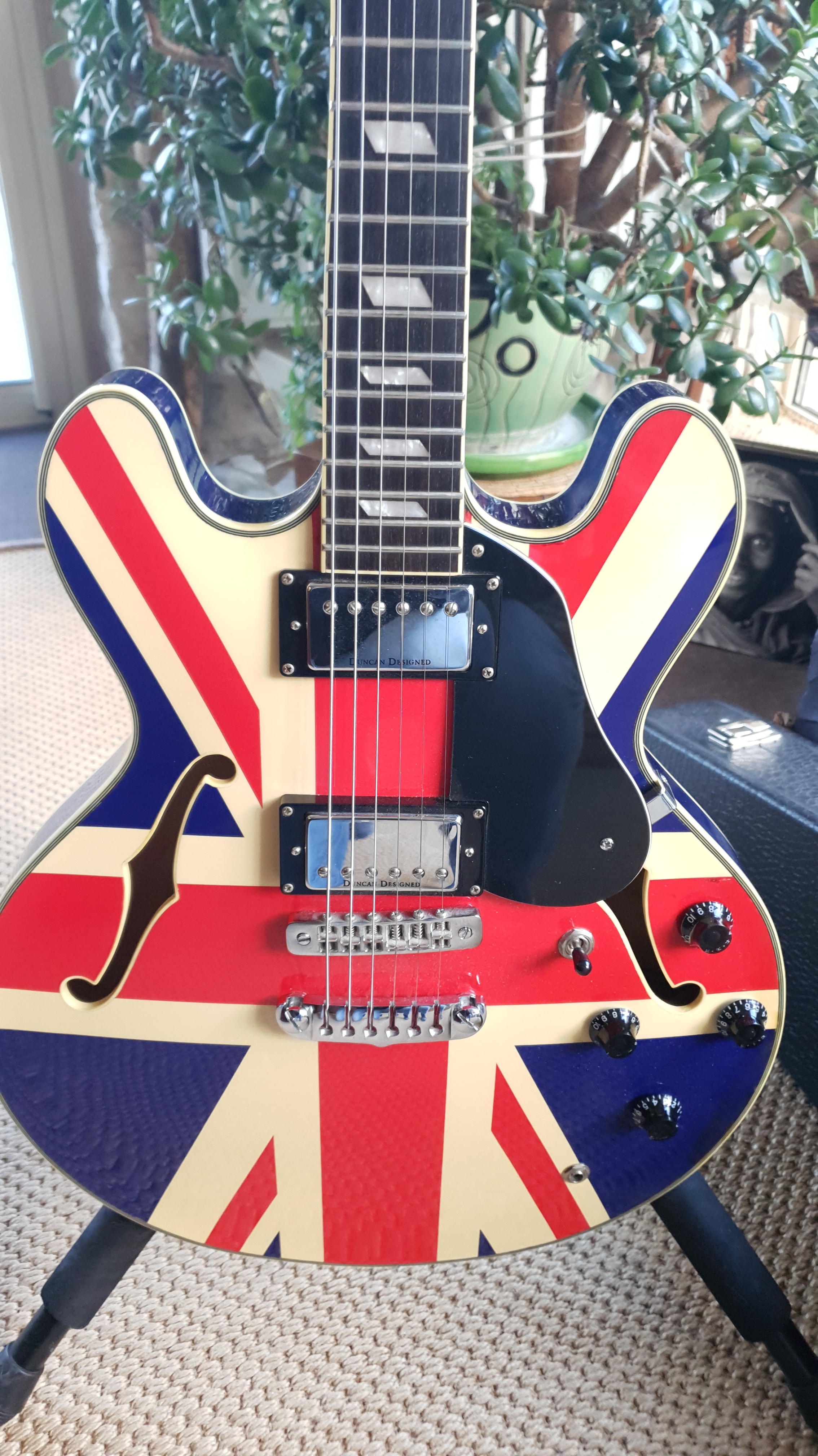 Aria TA-50 Semi Hollowbody 1995 Union Jack