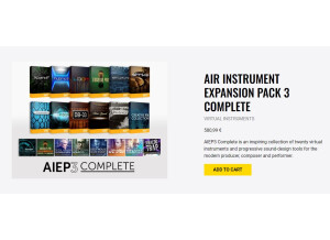 AIR Music Technology AIR Instrument Expansion Pack 3 Complete (94393)