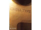 Cymbale China Type - Paiste 20" 2002 "Black Label" 70's