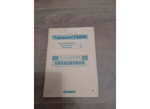 Casio Casiotone CT-6000 (81076)