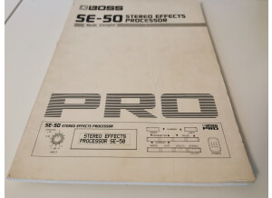 Boss SE-50 Stereo Effects Processor (64770)