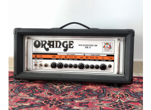 Orange Rockerverb 100 MKII Head (17963)