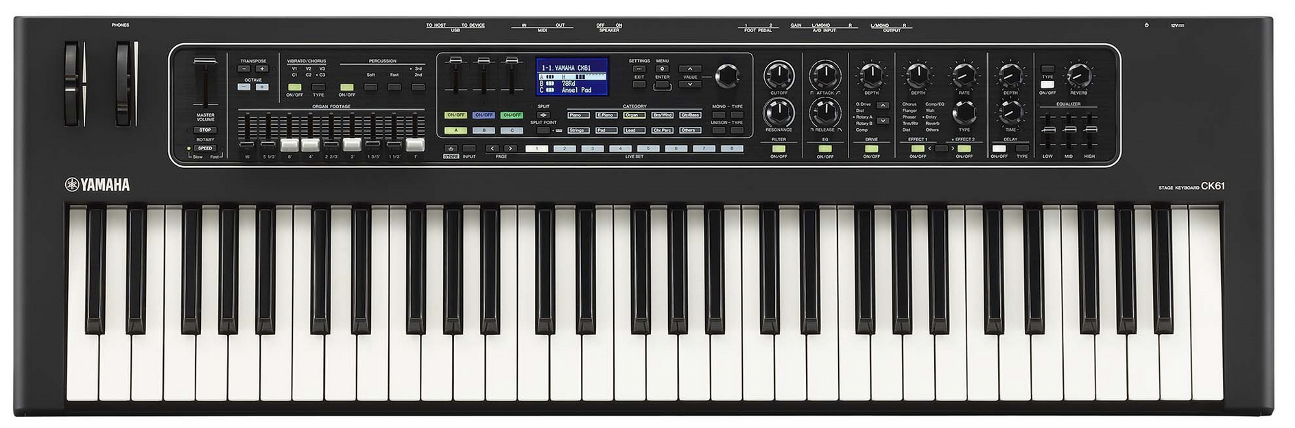 Yamaha CK61 : CK61 Front