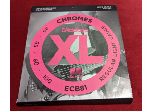 D'Addario XL Chromes Flat Wound Bass Strings