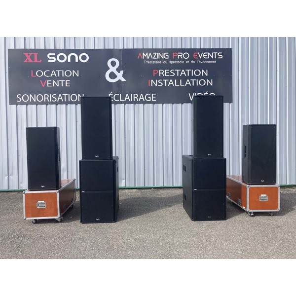 System son complet zeck focus 40 + flight case avec facture