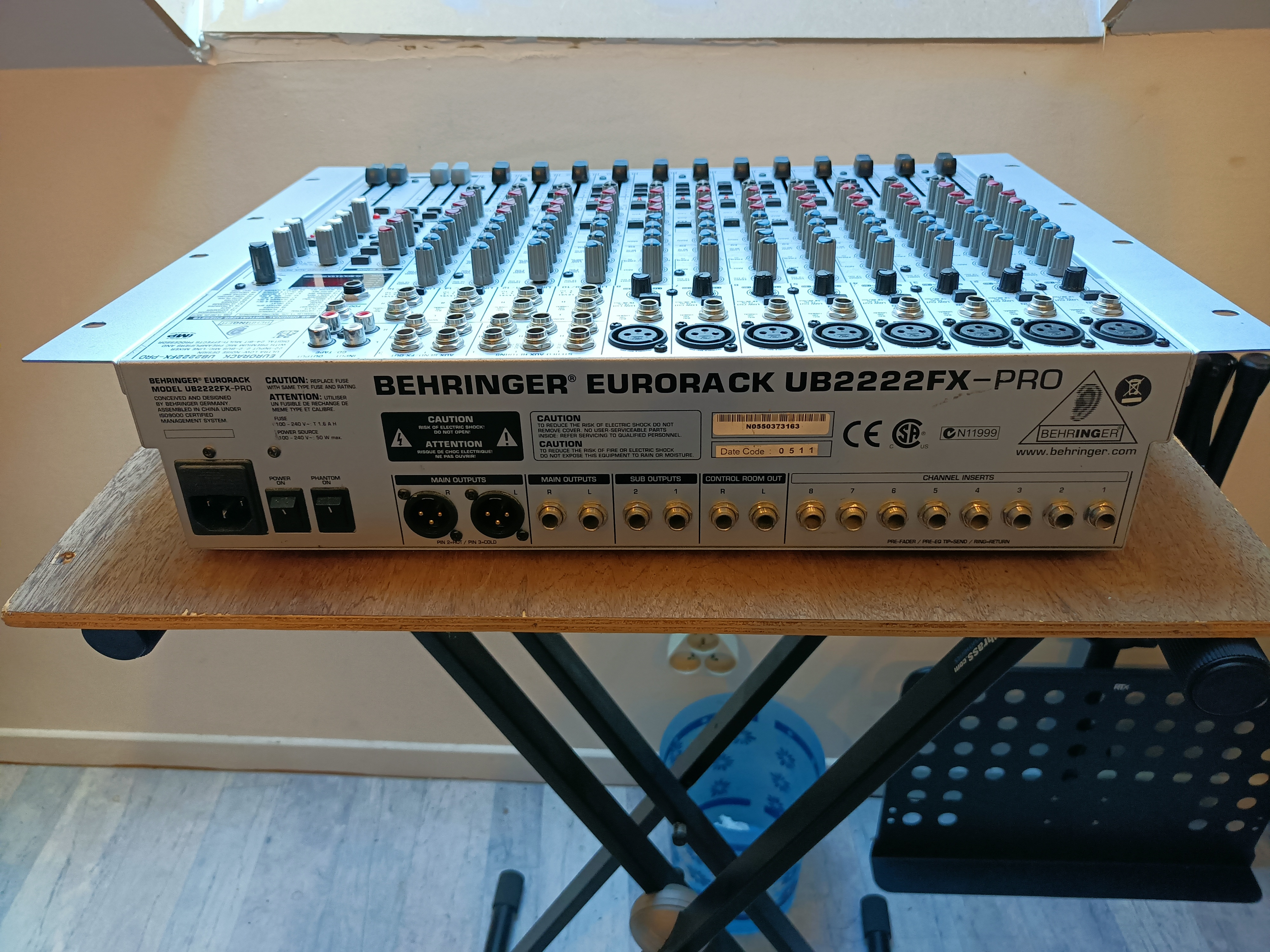 Pictures and images Behringer Eurorack UB2222FX-Pro - Audiofanzine