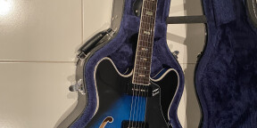 Guitare électrique VOX Bobcat V90 Bigsby Sapphire Blue