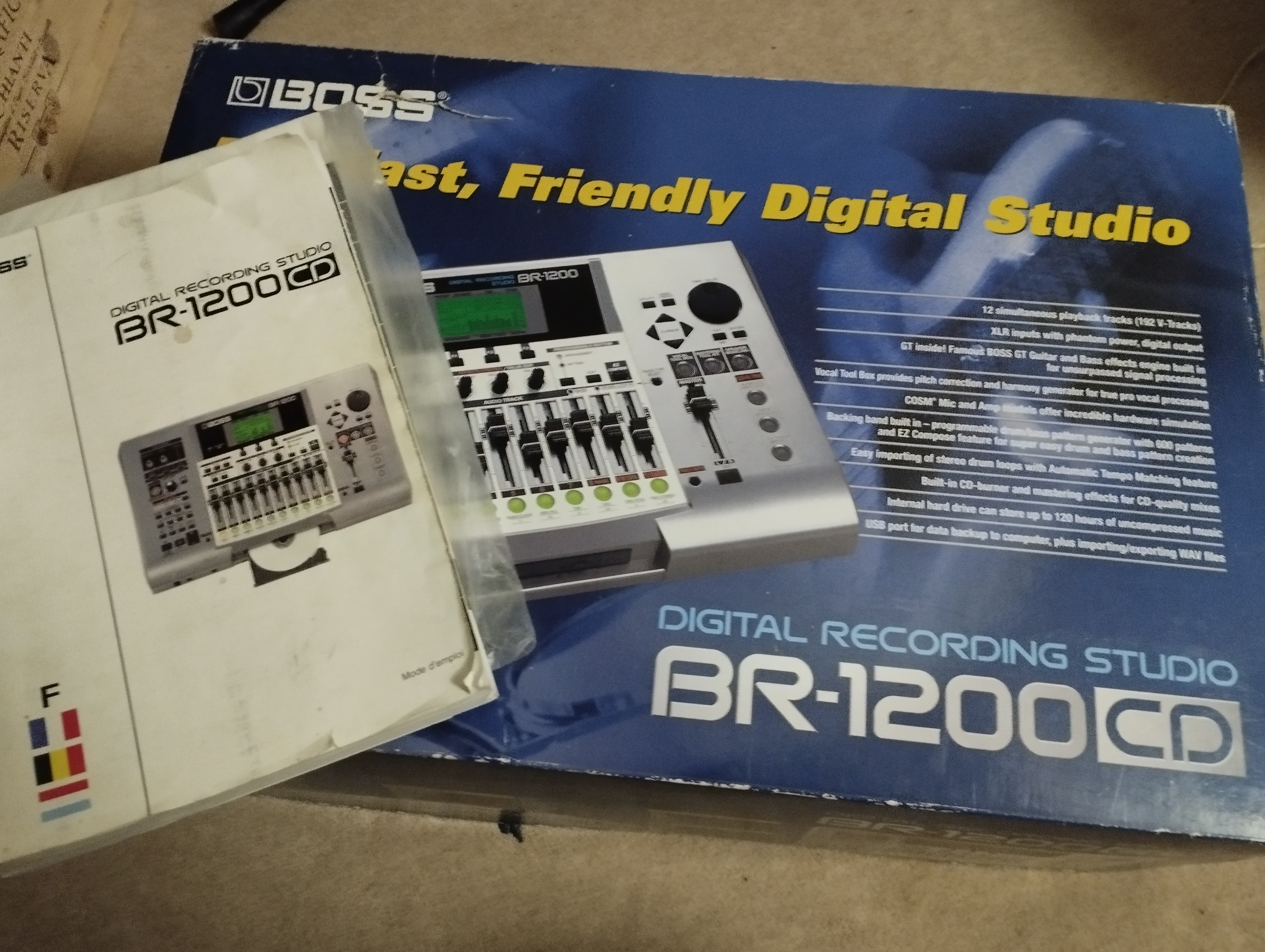 BR-1200CD Digital Recording Studio Boss - Audiofanzine