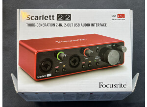 Focusrite Scarlett 2i2 G3 (91880)